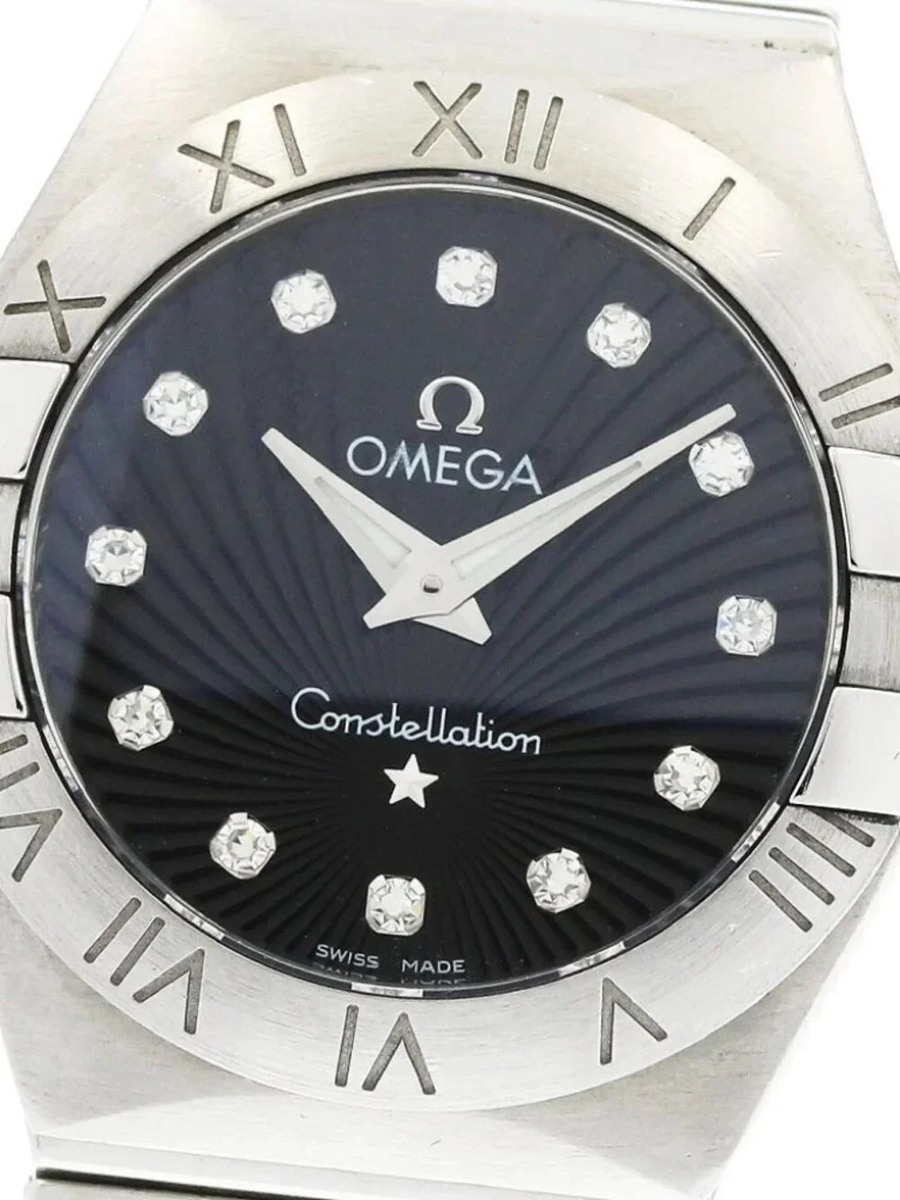 OMEGA Constellation 123.10.27.60.51.001 12P Diamond Quartz Ladies Watch_968965